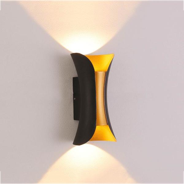 LED wall lamp modern simple aluminum wall lamp indoor canton tower wall light