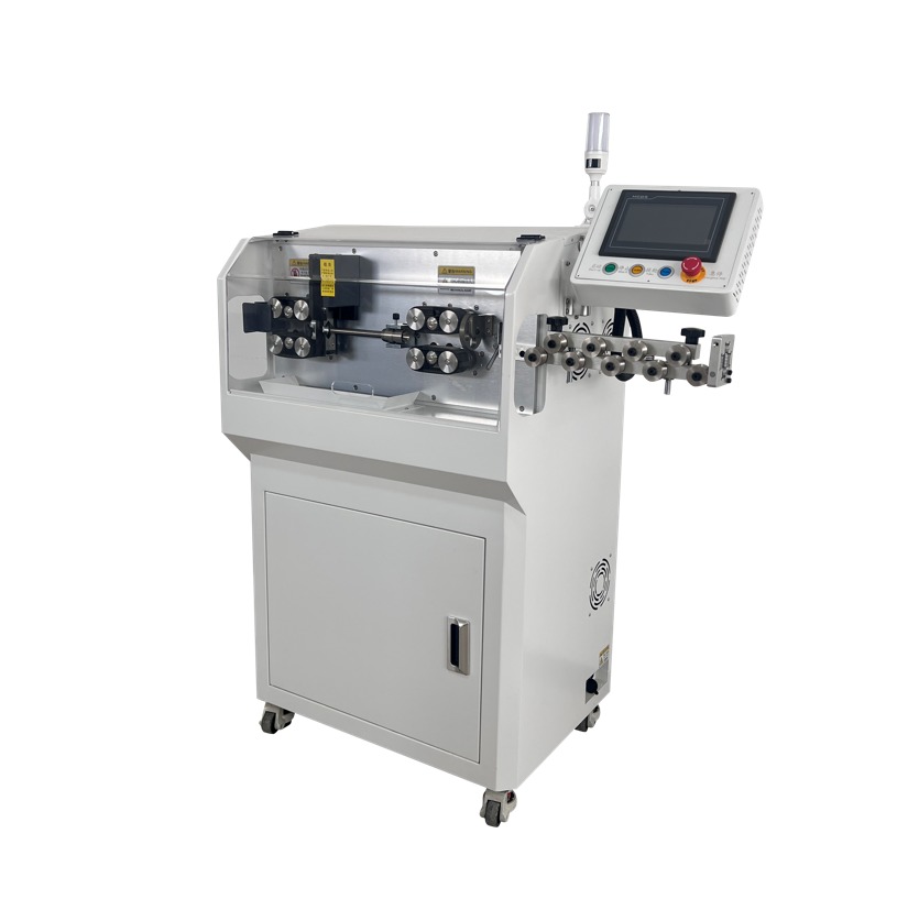 Heavy Duty Cutting And Stripping Machine 220V Automatic Wire Stripping And Cutting Machine
