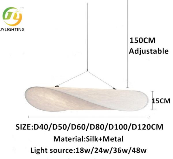 End Duplex Apartment Crystal Chandelier Modern Nordic Pendant Light with LED Light Source and Logo / Graphic Design