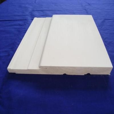 White Wood Window Molding , Interior Window Frame For Building Ornament DG8101
