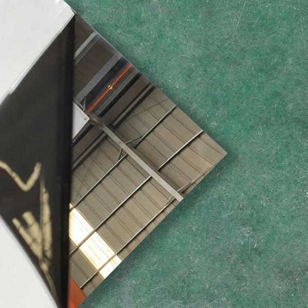 Сверхполированное зеркальное декоративное панель 6K / 8K / 10K / 12K No 8 зеркальная отделка листок из нержавеющей стали