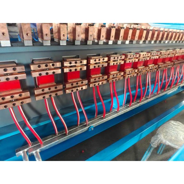 Delta PLC Mesh Size 2.4*6m CNC Reinforced Rebar Mesh Welding Machine