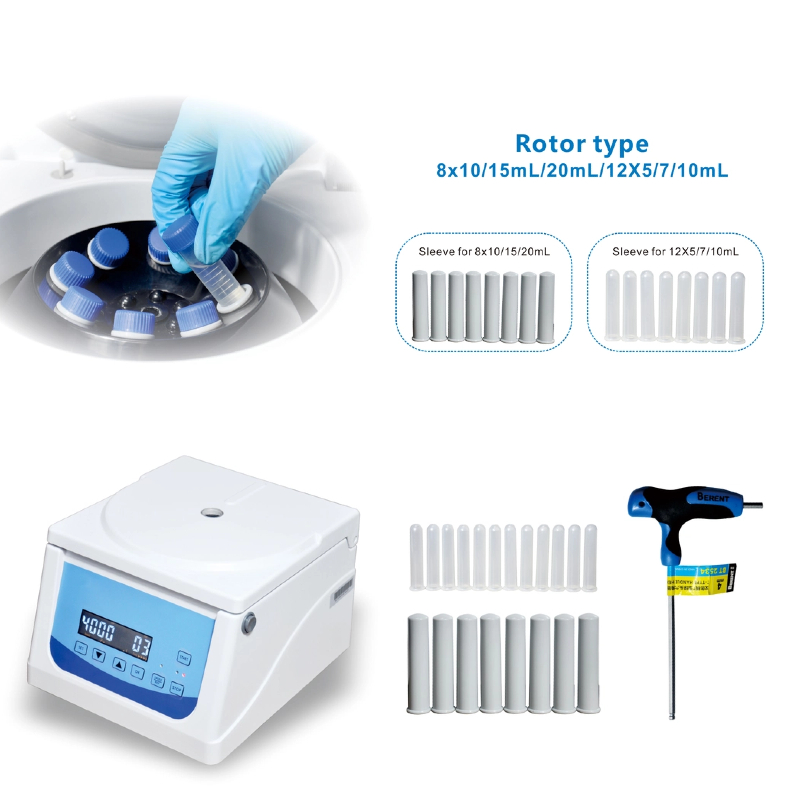 OEM Wholesale Price 8x10ml Plasma Lab Centrifuge Machine Low Speed Benchtop Centrifuge Blood Separator for Laboratories