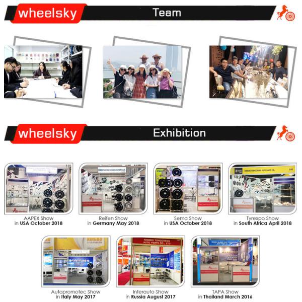 Изготовленная на заказ сталь трейлера Chrome дирекционная катит 15 дюймов 4x4