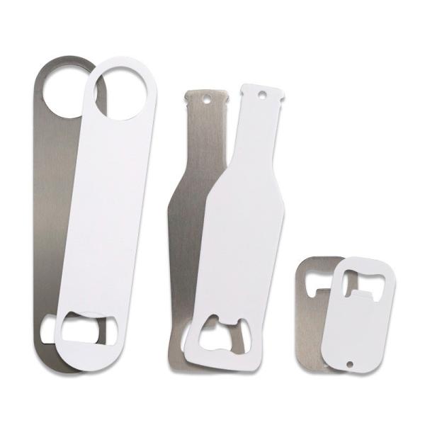 Customized Coated Stainless Steel Sublimation Bottle Opener Blanks Corrosion Resistance