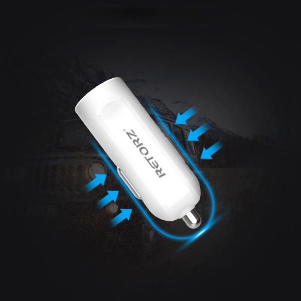 Заряжатели быстрого автомобиля гавани USB 3.4A Multi функции одиночные RT18