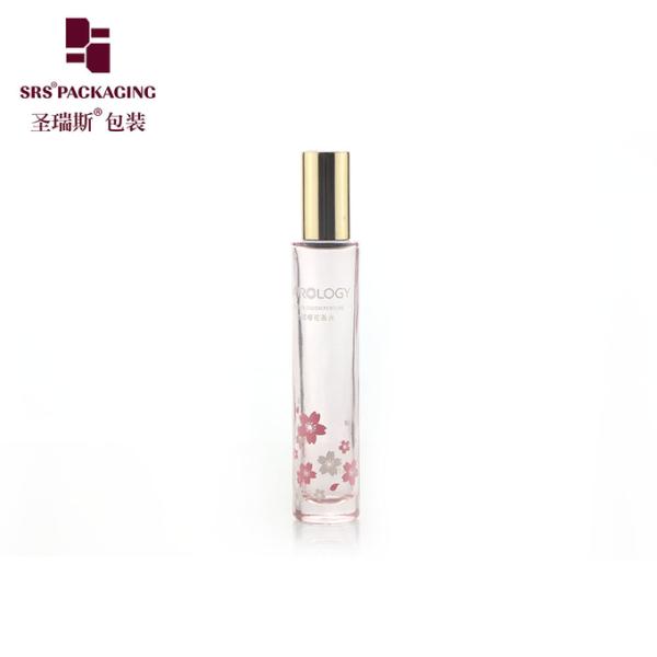GB1-15ml Thick Bottom Molded Glass Roller Bottle Cosmetic Packing Aluminum Cap