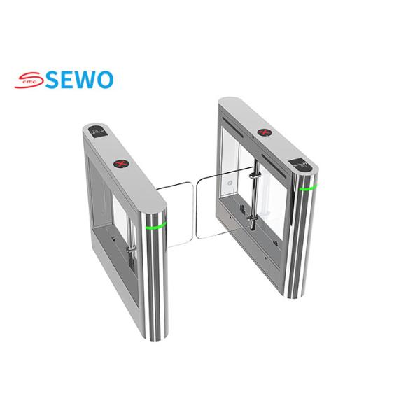 Stainless Steel Swing Barrier Turnstile 20-60people/minute Pedestrian Security Turnstiles