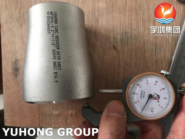 SS Pipe Fitting ASTM A403 WP304L S30403 Concentric Reducer B16.9