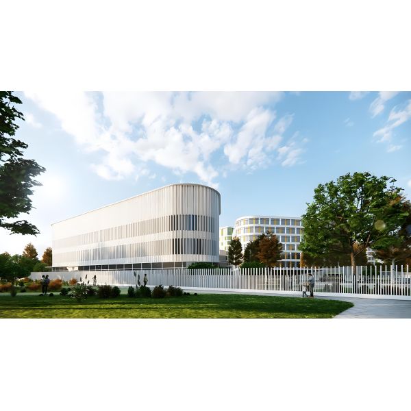 EN1900 Prefab Steel Structure Customized Size School Stadium Modular Steel Buildings