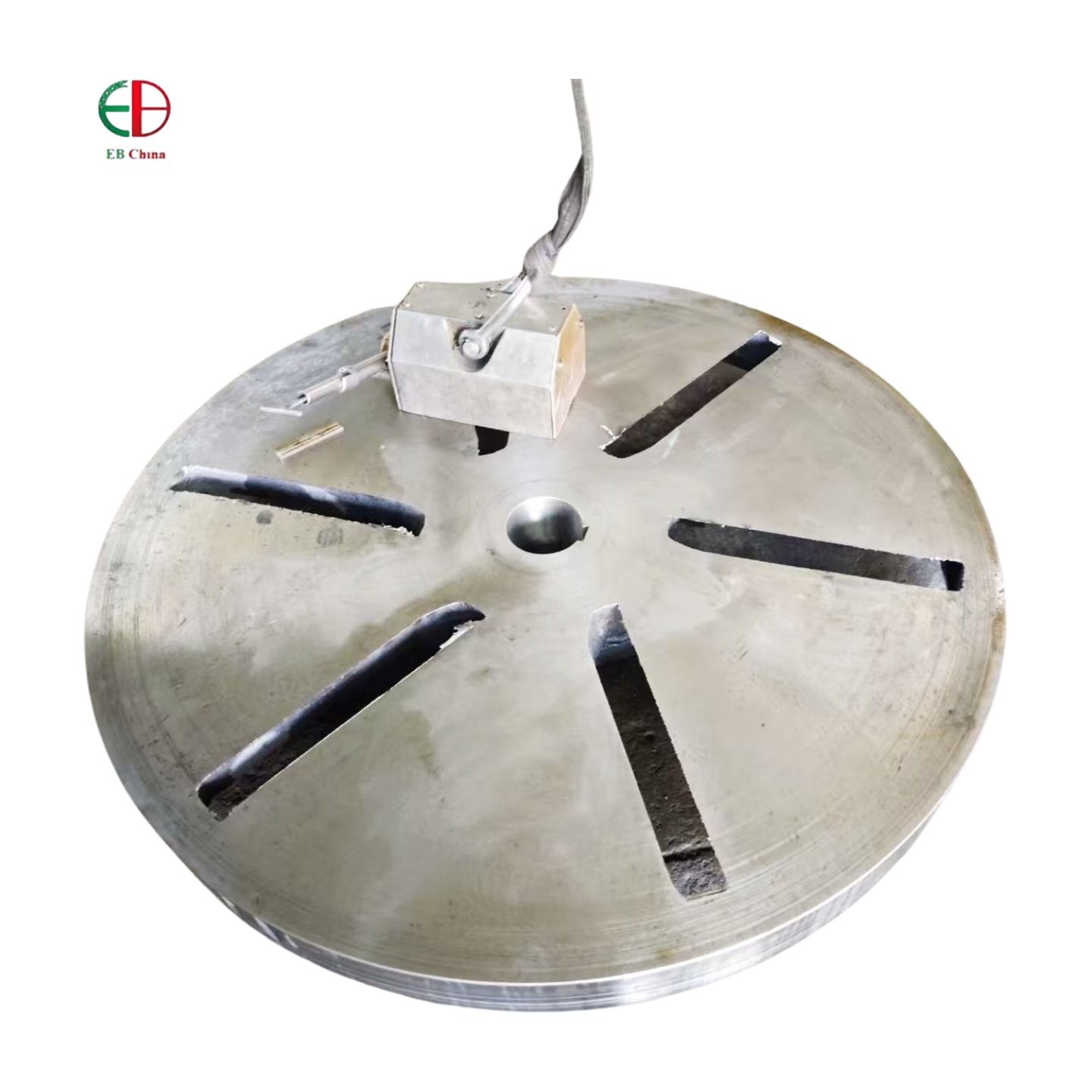 CNC Machined Steel/Brass/Aluminum/Titanium/Polymers Wheel Component for Mining Conveying Systems High Precision Customizable