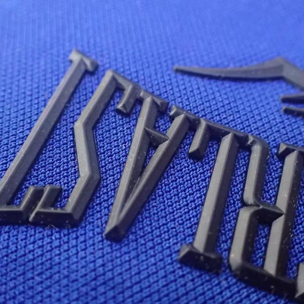 3D Silicone Printing Heat Transfer Logo Garment Labels Silicone Badge