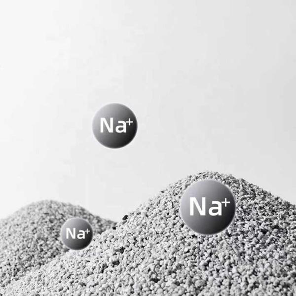 Fácil de recoger Minerales Cat Litter Gris sin polvo Kitty Litter Materiales naturales