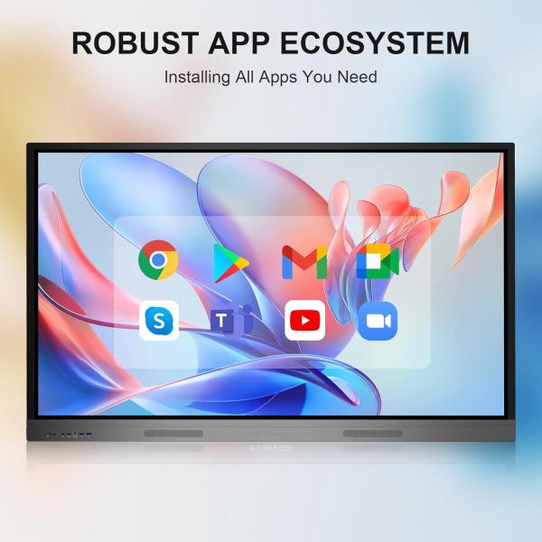 Écran tactile interactif infrarouge de 75 pouces tableau blanc téléviseur