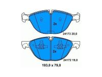 X6 E71 BMW Front Brake Pads 34116778048 Rust Prevention Rustproof