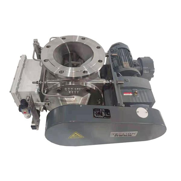 Alimentateur rotatif de serrure d'air en acier inoxydable ou en acier au carbone OEM pour système de transport pneumatique