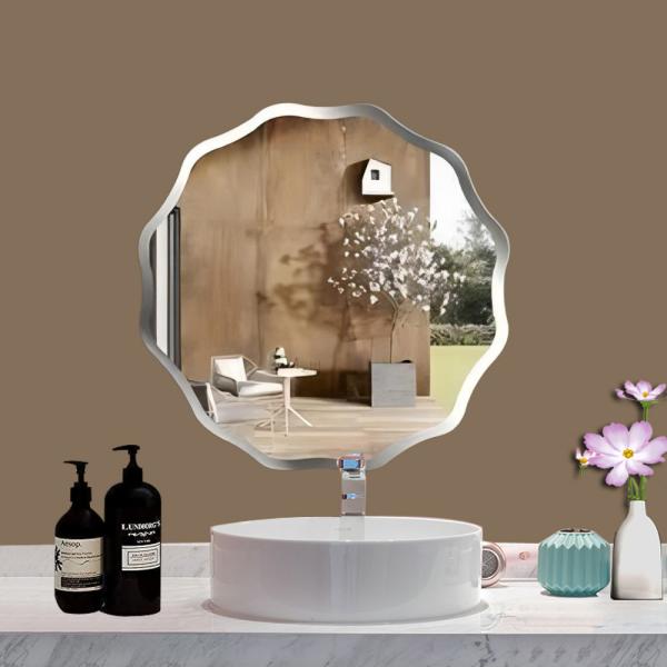 Wallmirror Beauty Gold Decorative Full Bathroom Home Magic Mounted Make Up House Decor Mirror