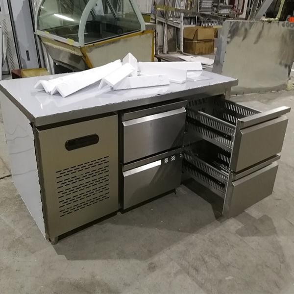 Fan Cooling 4 Drawers 1.5m Commercial Refrigerator Freezer