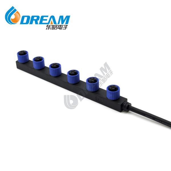 DTEAM-START LED Street Light Module Waterproof M15 Cable Connector