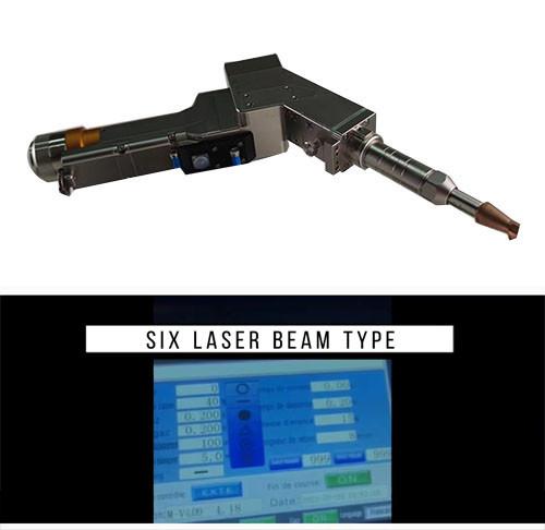 Water Cooling Handheld Laser Welding Gun For Stainless Steel Aluminum