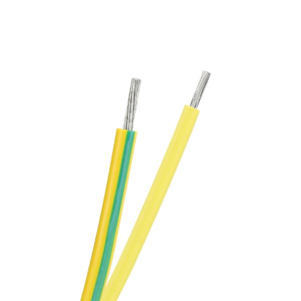 O aparelho eletrodoméstico XLPE do green&yellow da fonte de AWM3289 18AWG isolou o fio do cabo