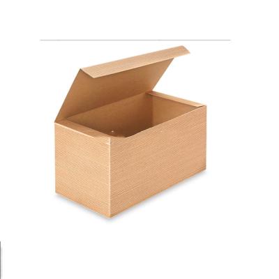 Matte Colored Corrugated Mailing Boxes Custom Logo Printed Kraft for Christmas Gift