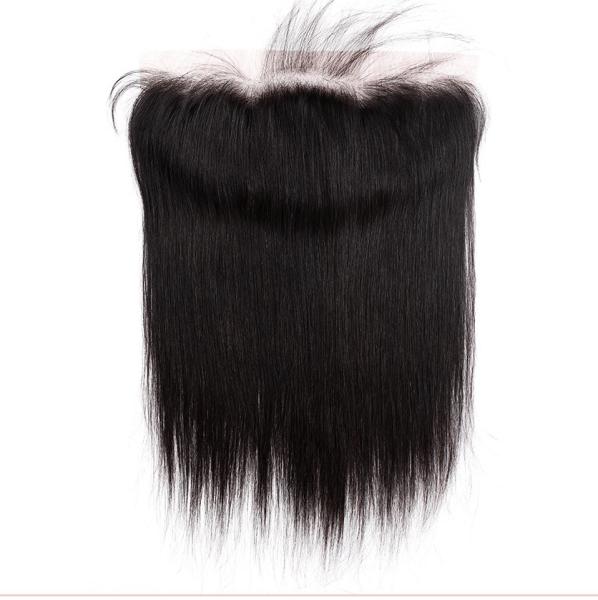 Swiss Human Hair Lace Frontal 13x4 Virgin Thin Transparent Closure Pre Plucked