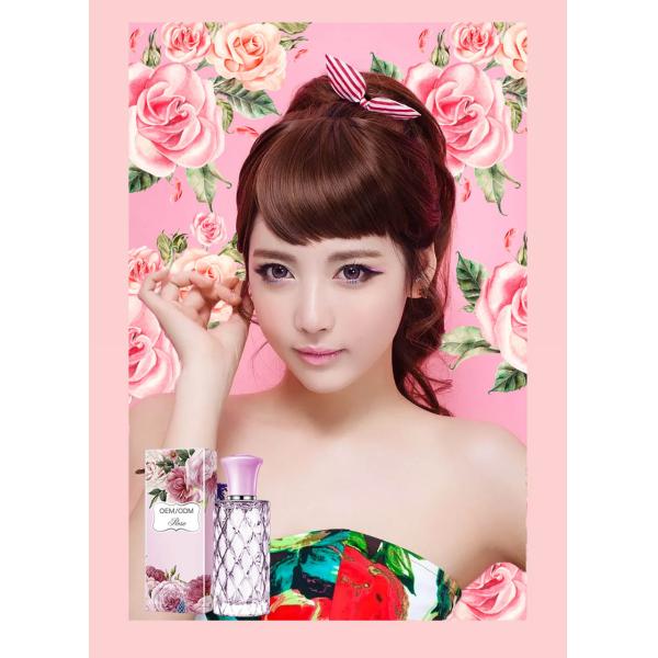 Female Lasting Rose Fragrance Perfume , Fresh Elegant Long Time Fragrance Perfume