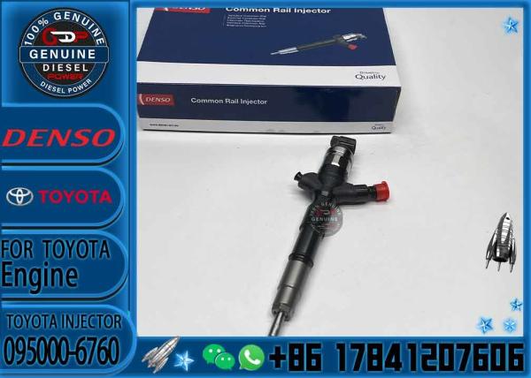 095000-6760 Inyector de combustible para ferrocarril común 23670-30140 0950006760 Bomba de inyección 095000 6760 Para Toyota 1KD/2KD-FTV
