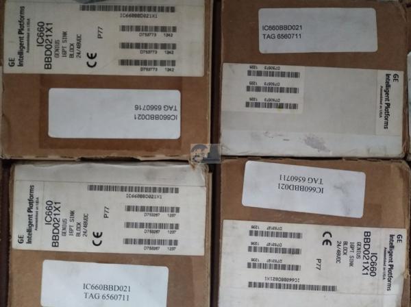 General Electric IC660BBD021 bloco do I/O do dissipador do circuito de 24/48 de VDC 16