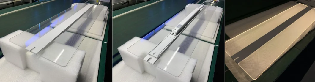 Подвесная светодиодная подвесная панельная лампа с 50W 60W 75W Smart Dali 0-10V затемнение для офиса гостиничного лобби