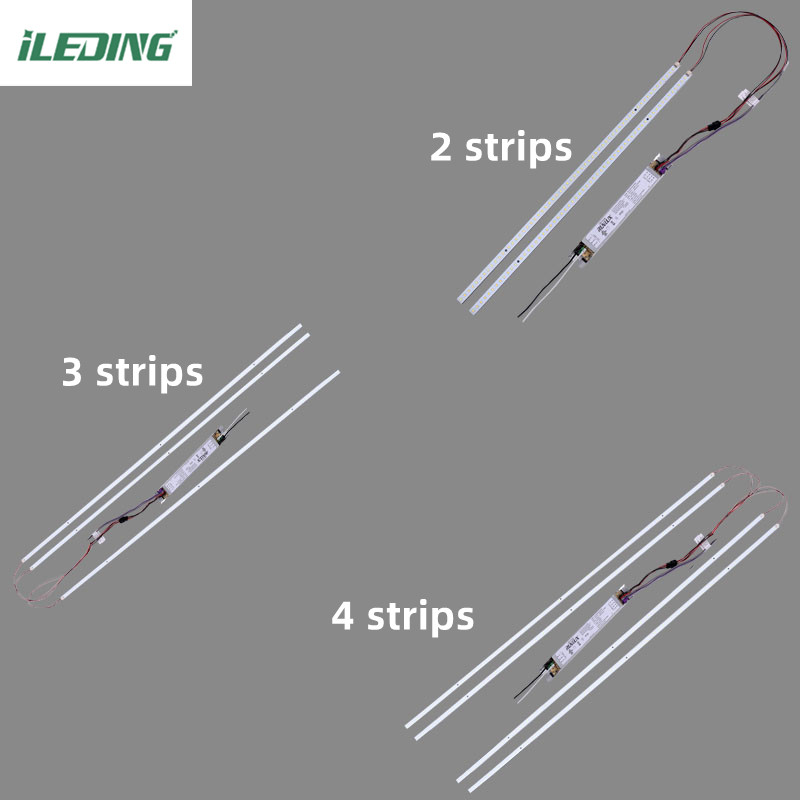 Quick Retrofit Solution Energy Saving Dimming LED Magnetic Linear retrofit Kit with Emergency