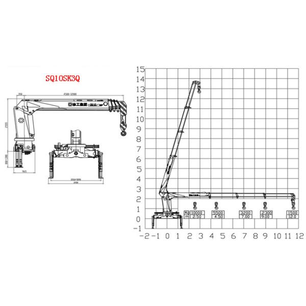 10 Tons Truck Mounted Crane XCMG Construction Machinery
