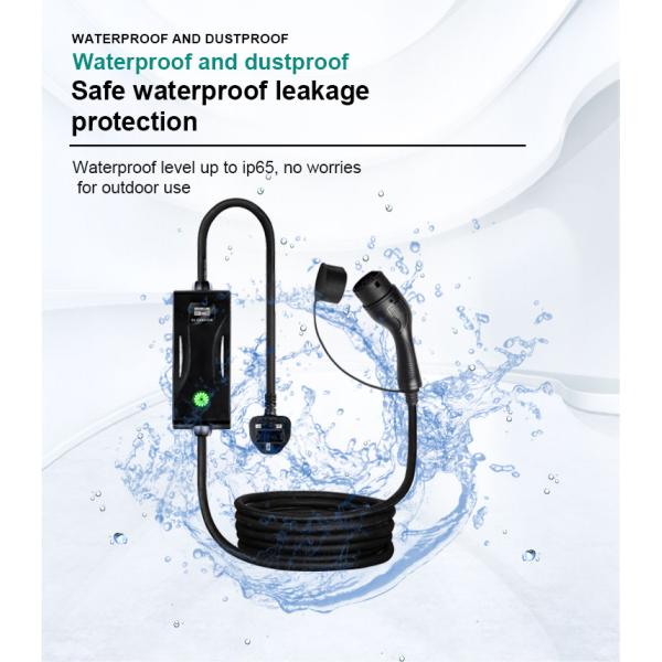 EVCOME Portable Ev Charging Station (220V 8A 10A 13A 16A) 5M Or Customized Cable With OEM  ODM