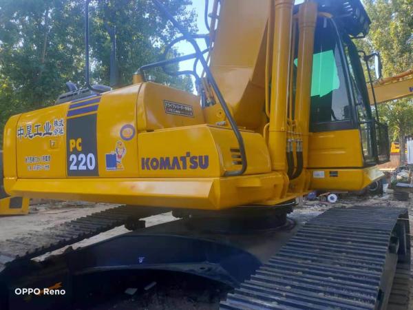                  Secondhand Original Excavator Komatsu PC220-8, Almost New Machine Used Medium Tract Digger PC220-8             