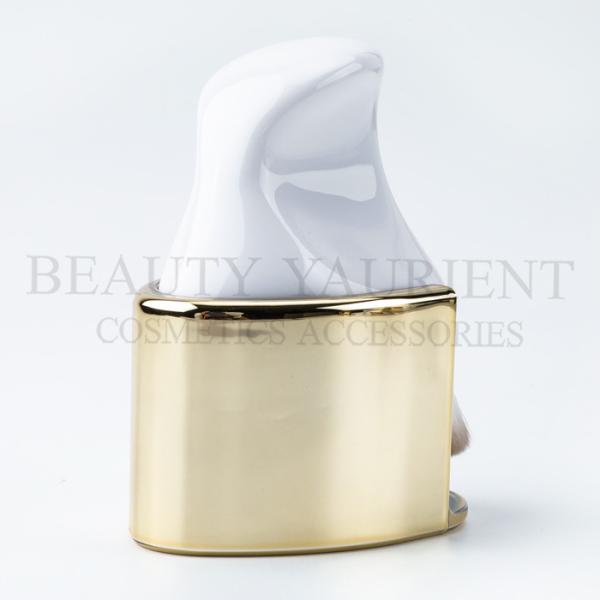 ISO14000  Private Iron Style Flat Top Liquid Foundation Makeup Brush Patented