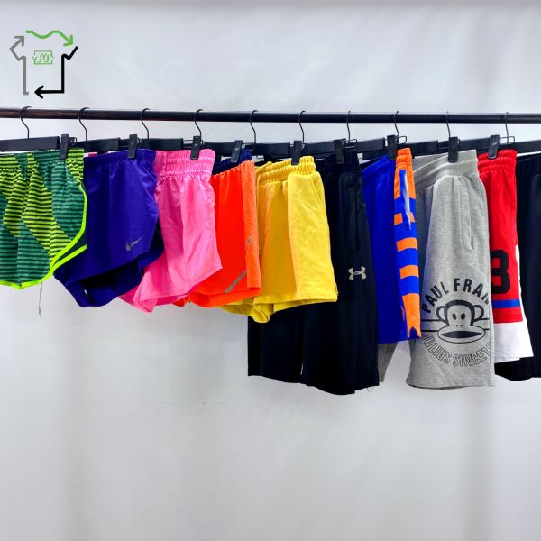 Soft Breathable Used Brand Clothes Sport Running Second Hand Women Brand Shorts