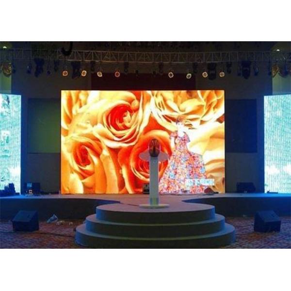 Customized P6 Indoor Led Screen , Aluminum Structure Hd Led Panels For Stage