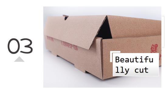 Слотные коробки 9 дюймовые гофрированные одноразовые бумажные коробки для обеда для выпечки и вынос