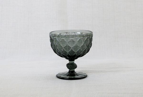 Lead Free Solid Colored 8 ounce Crystal Ice Cream Cups CE Approved