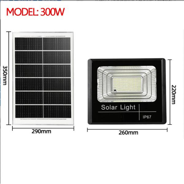 Rural Photovoltaic Street Light with High Luminous Efficiency 120lm/w and Waterproof Design