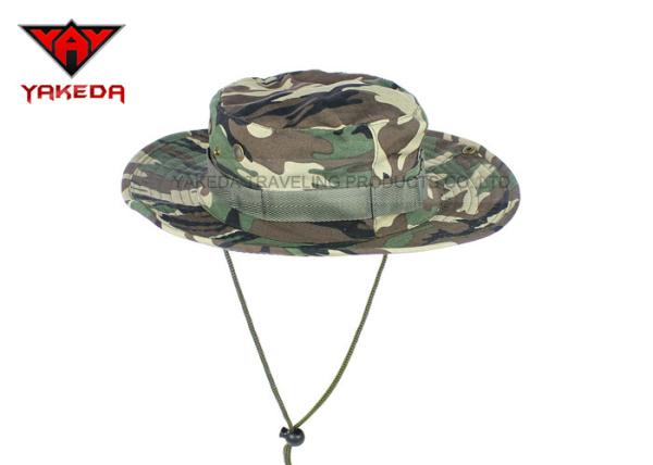 Outdoor Activities Camouflage Bucket Hat for Camping Traveling