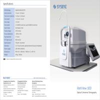 Machine optique tenue dans la main de scanner de tomographie de cohérence avec l'opération facile