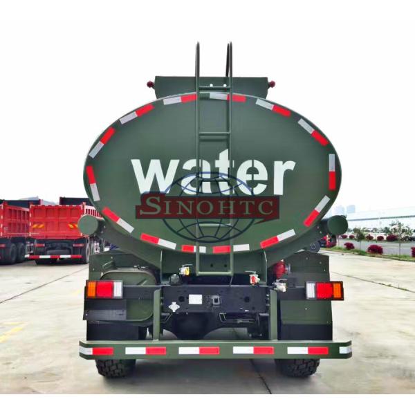 Off Road Military Water Truck , Dongfeng CUMMINS Engine 6x6 Water Transport Truck