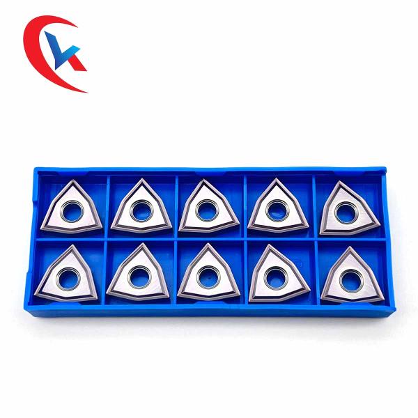 WNMG080402-MS Processing Steel Parts Stainless Steel Finishing Physical Coating Tungsten Carbide Inserts
