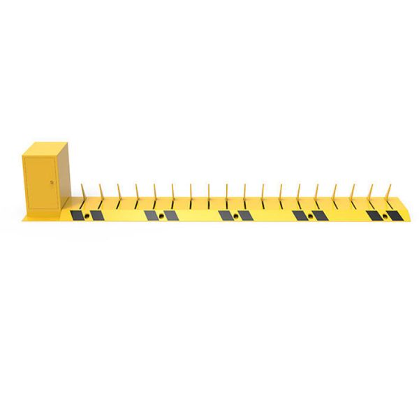 2m Length A3 Steel IP68 Tyre Killer Road Spike Barrier for High Security Vehicle Control