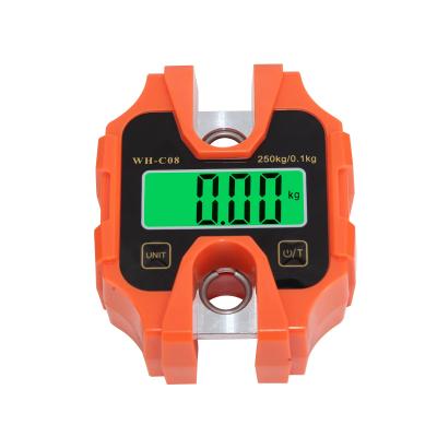 200kg Digital Hanging Portable Crane Scales with lb Units and Scale Dimension 80*80*35 mm in by Weiheng
