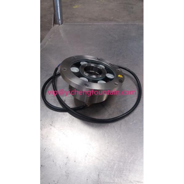 145mm Diameter AISI 304 Underwater Fountain Lights LED DMX512 Control / PLC Control