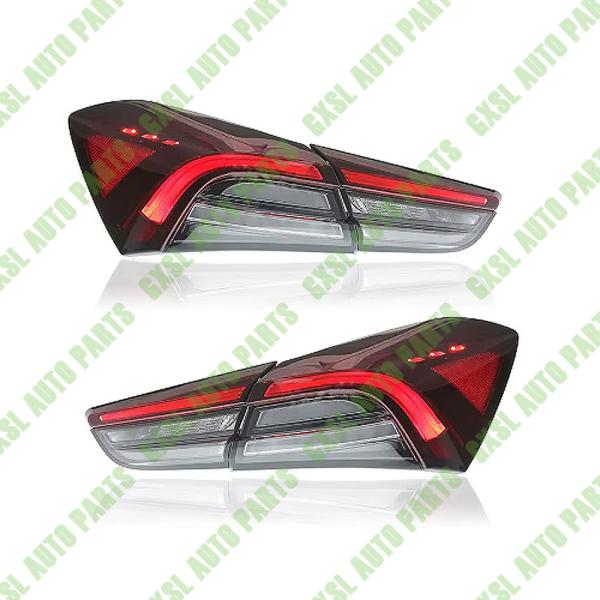 Pour Maserati Ghibli 2014-2020 Assemblage de rétroéclairage à LED Rétrofit Vieux vers neuf Lumière arrière à la queue Flux de frein de virage Lampes d'accessoire de voiture