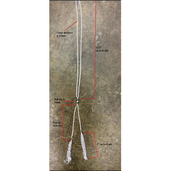 Не Corrodible цепи металла для сумок, золота 21in серебряного покрыли цепи